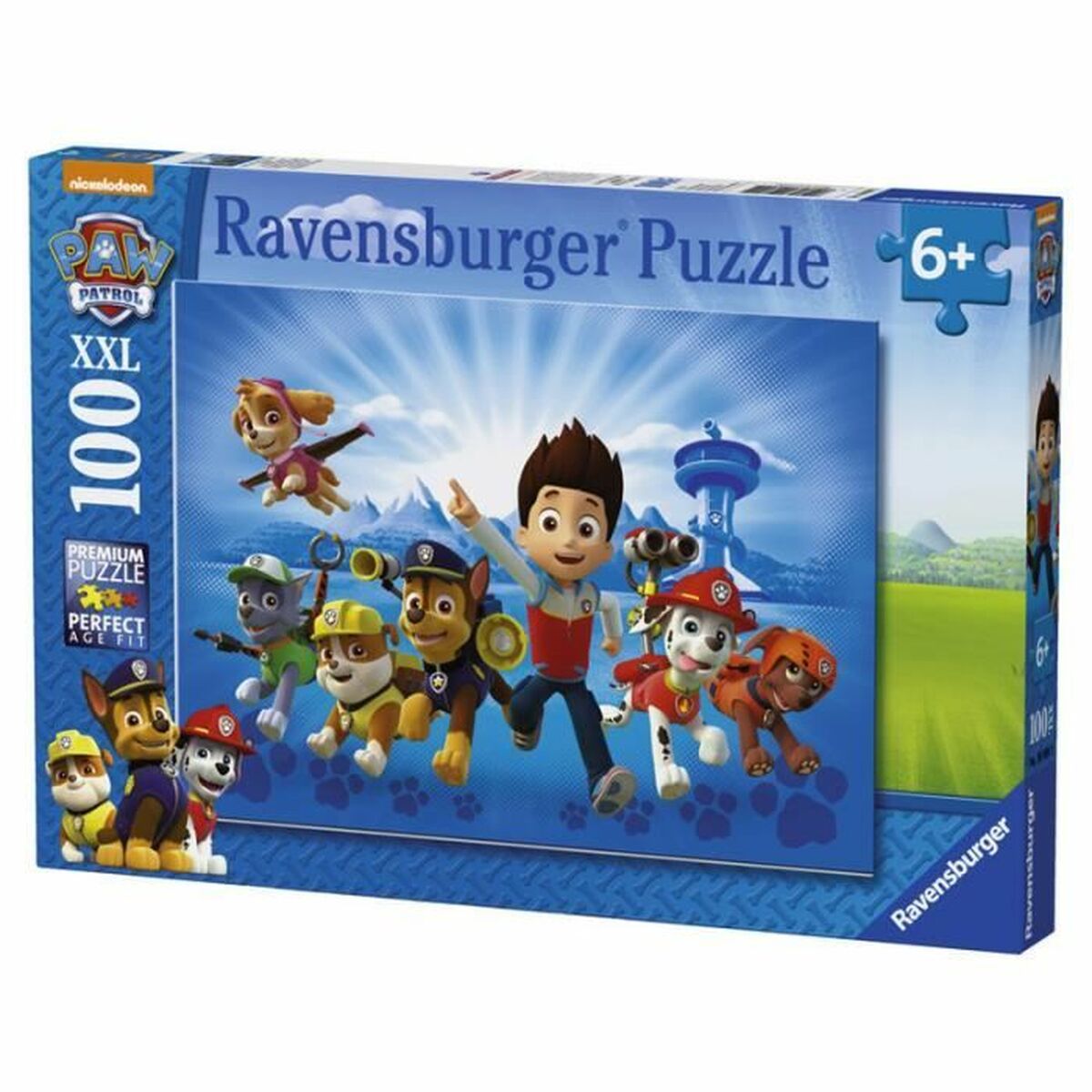 The Paw Patrol Ravensburger pussel XXL 100 delar