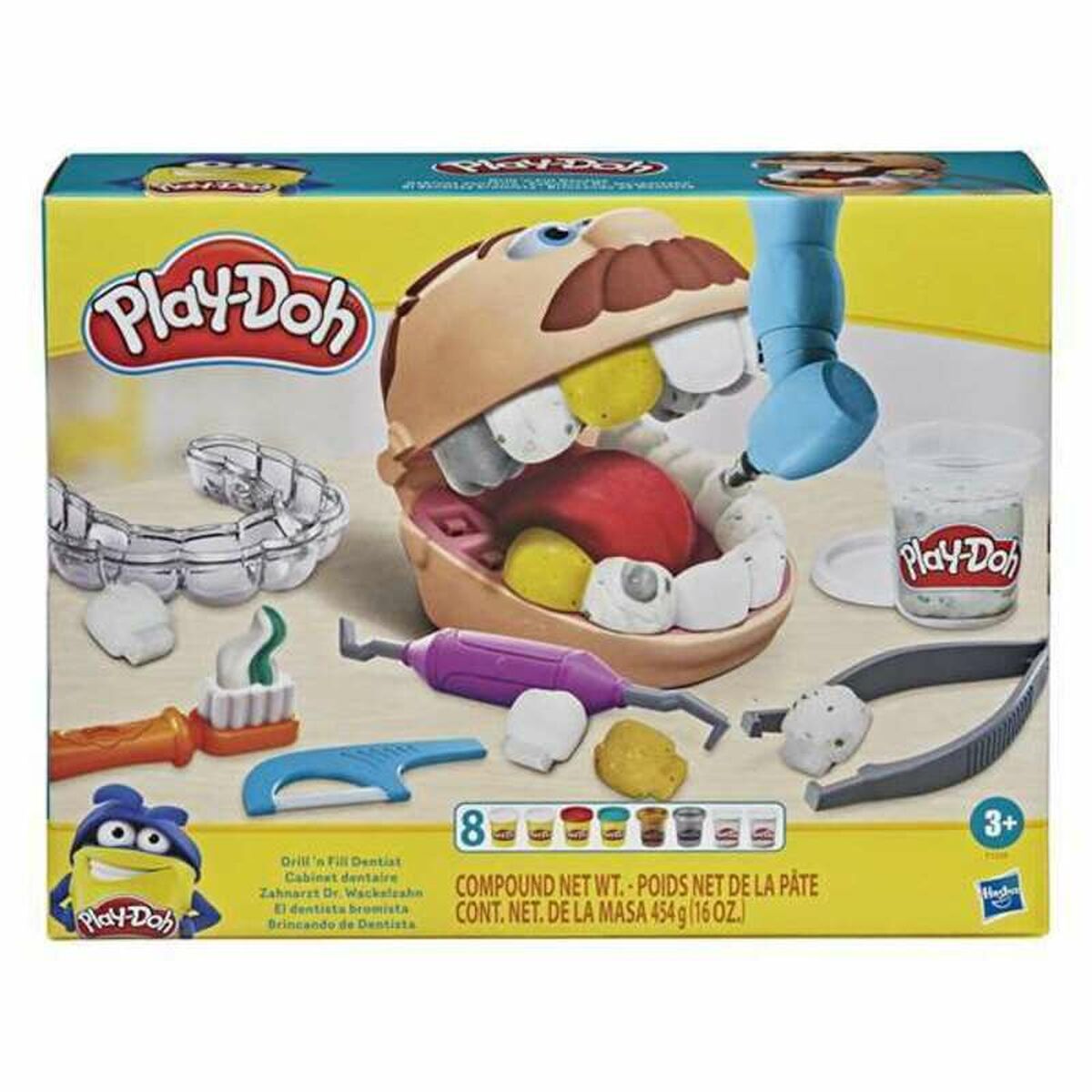 Play-Doh Lera Hasbro F1259 +3 år Flerfärgad (8 delar)