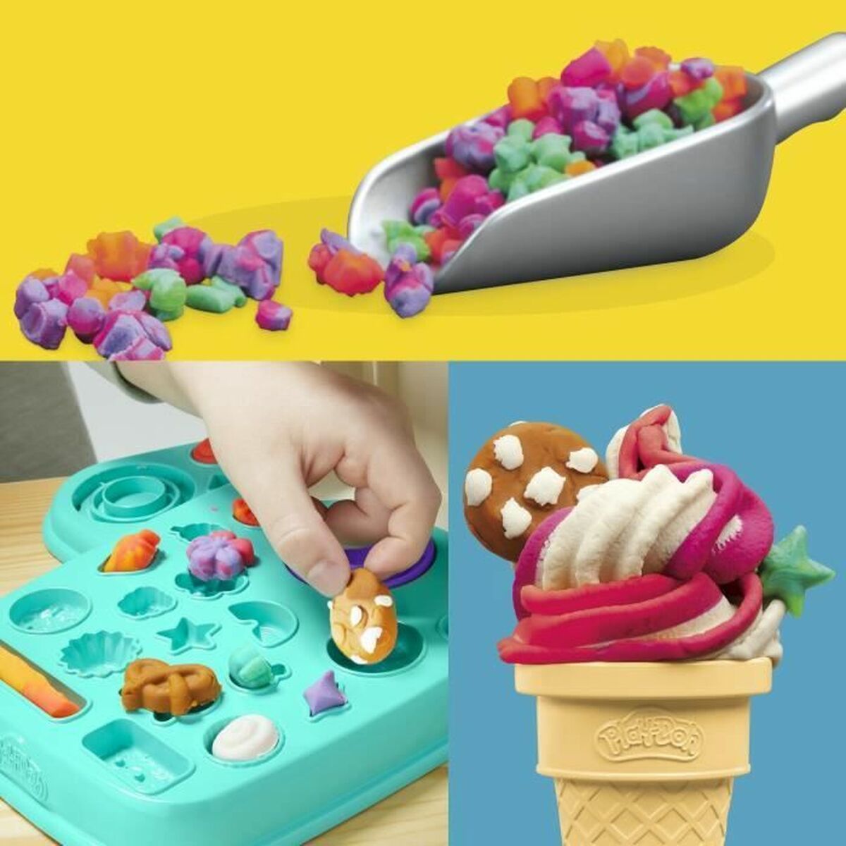 Play-Doh Lera Flerfärgad