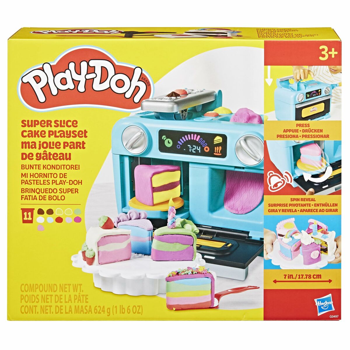 Hasbro – Play-Doh lera Min Tårtugn