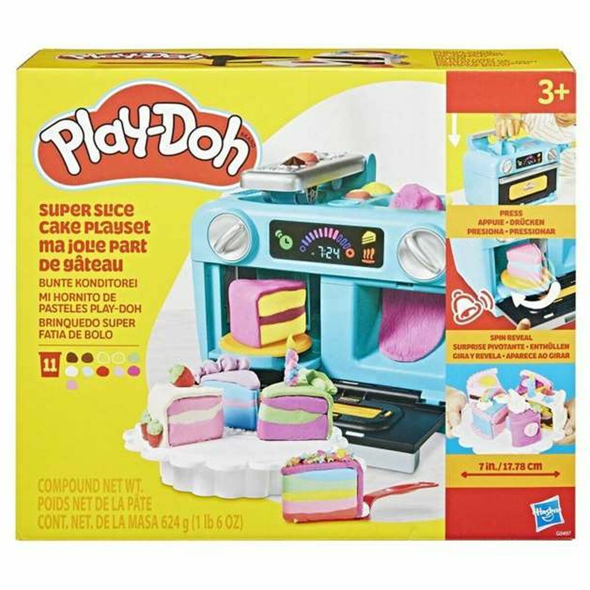 Hasbro – Play-Doh lera Min Tårtugn