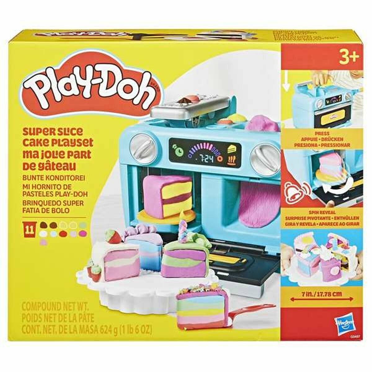 Hasbro – Play-Doh lera Min Tårtugn